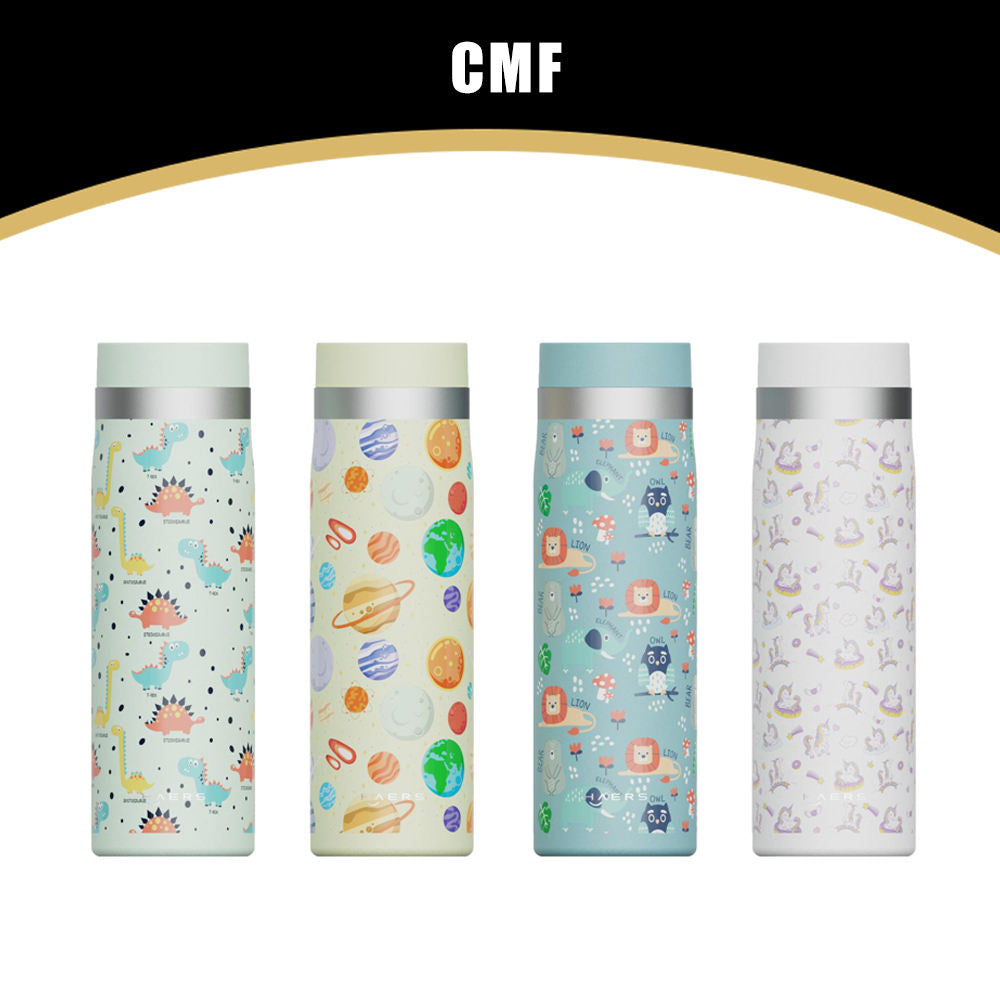 LED Temperature Sensing Water Bottle | Keep Drinks Hot/Cold 12+ Hours | 500ml Stainless Steel