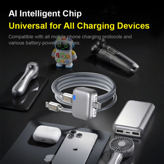 Auto Cut-Off Charging Protector – Overcharge Protection for Phone, Laptop & Tablet