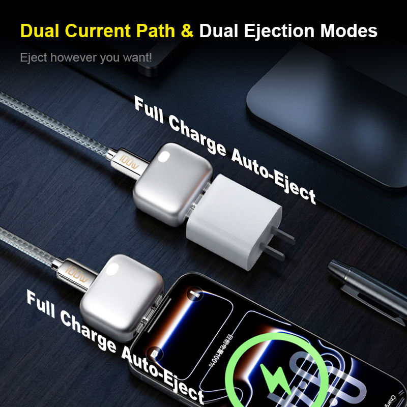 Auto Cut-Off Charging Protector – Overcharge Protection for Phone, Laptop & Tablet