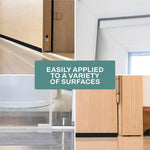5 Meter Silicone Door Draft Stopper & Window Seal Strip – Weatherproof, Dustproof, Noise Insulation for Doors, Windows & Shower Gaps
