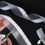 5 Meter Silicone Door Draft Stopper & Window Seal Strip – Weatherproof, Dustproof, Noise Insulation for Doors, Windows & Shower Gaps